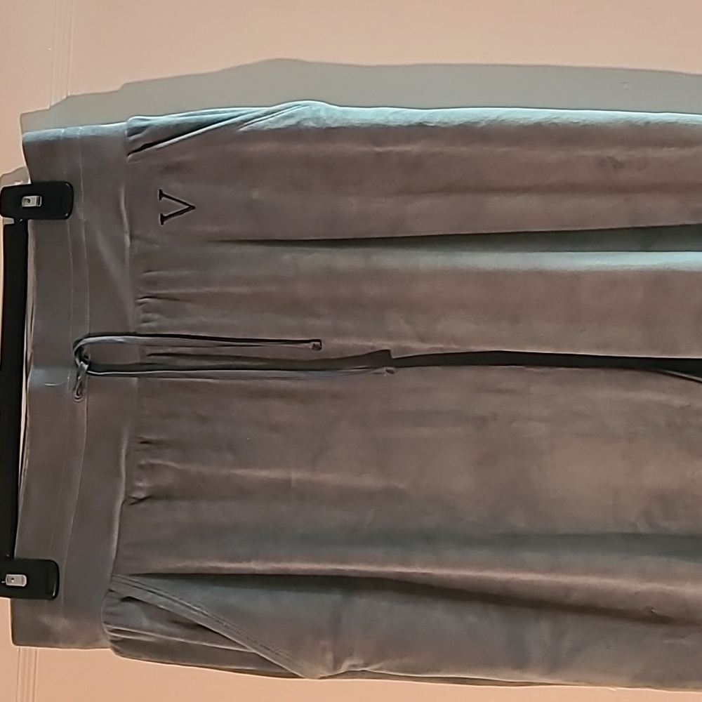 Victoria's secret green velour pants